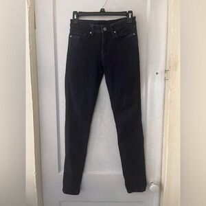 AllSaints Women’s Dark Wash Skinny Jean Size 2